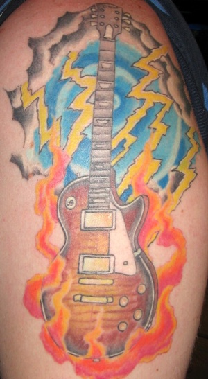 Les Paul tattoo Les Paul tattoo